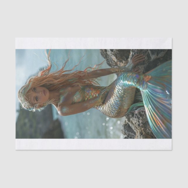 Mermaid Lyfe22 Tissue Paper (Front)