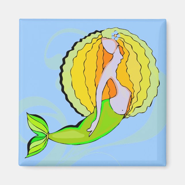 Mermaid Magnet (Front)