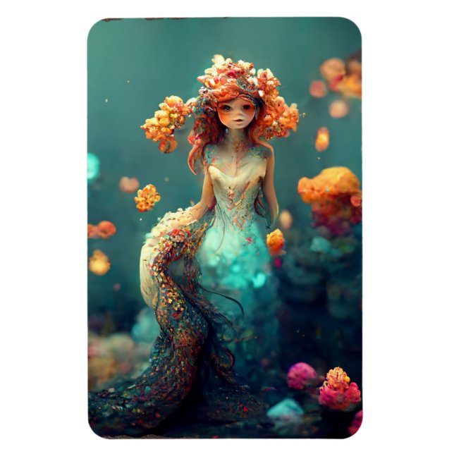 Mermaid Magnet (Vertical)