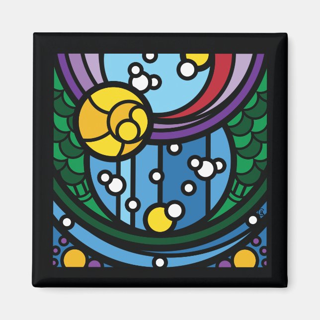 Mermaid Magnet (Front)