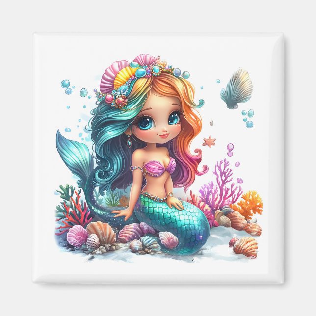Mermaid Magnet   (Front)