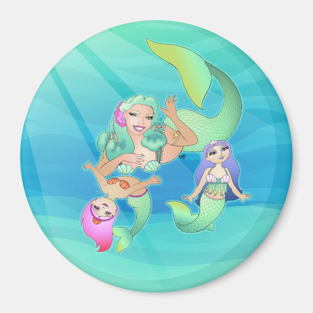 Mermaid Magnet (Devant)