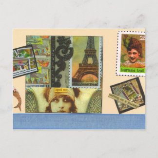 Mermaid Mail Postcard