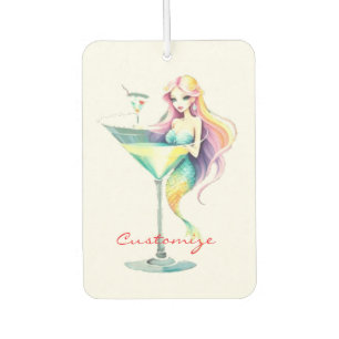 Mermaid Martini Girl Thunder_Cove Air Freshener