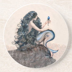 Mermaid Mermaids Fantasy Myth Coaster