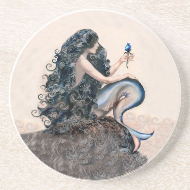 Mermaid Mermaids Fantasy Myth Coaster (Front)