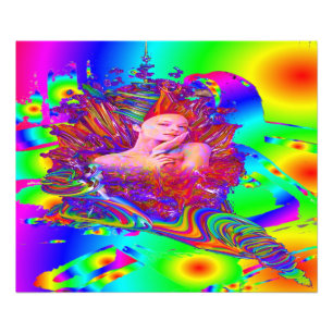 Mermaid metamorphosis photo print
