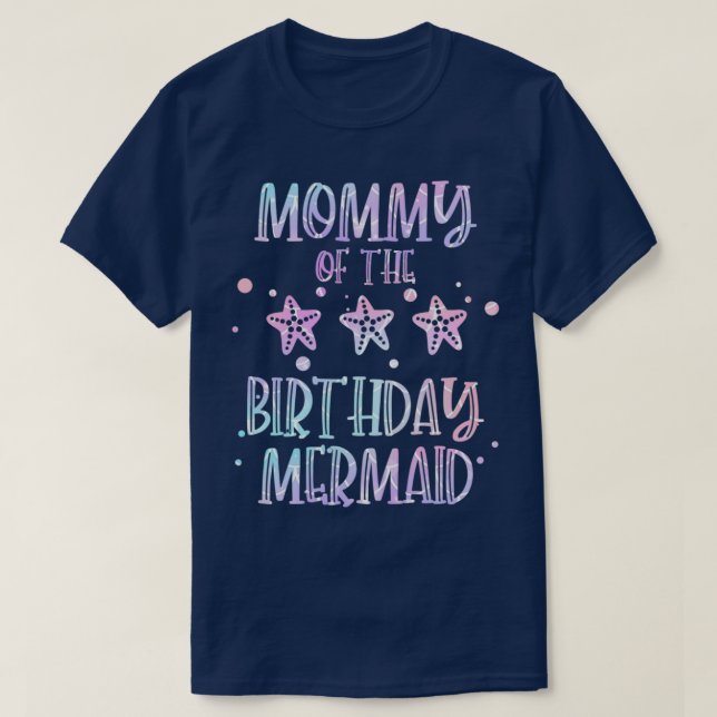 Mermaid Mom for mer mamas 1 T-Shirt (Design Front)