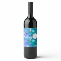 Mermaid Moon Bottle Étiquette 6Pack