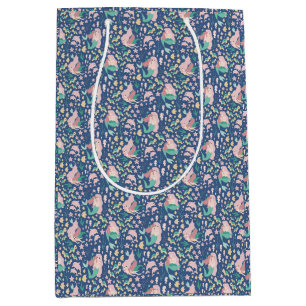 Mermaid Mother Daughter Bonding Ocean Dark Version Medium Gift Bag