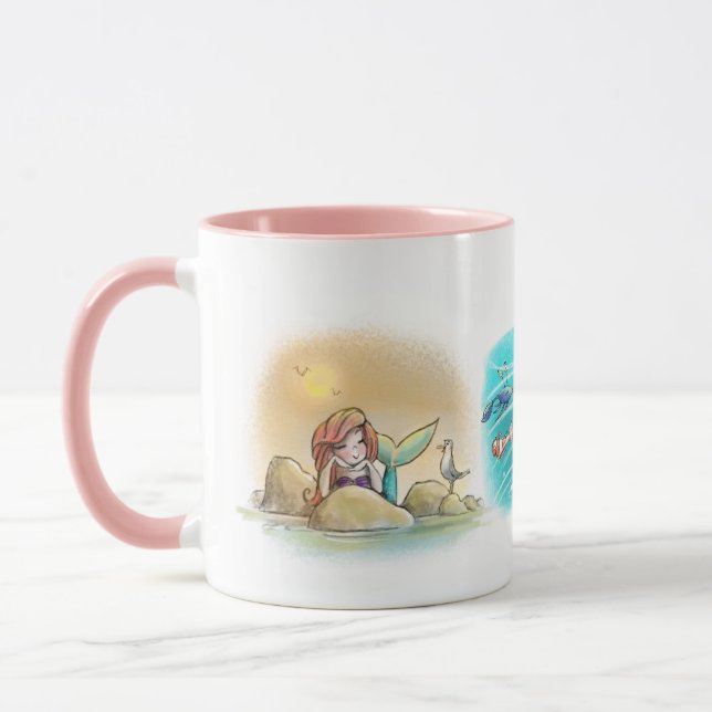 Mermaid Mug (Gauche)