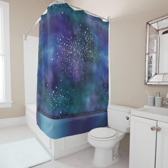 Mermaid Nautical Glam | Dark Blue Purple Teal (In Situ)