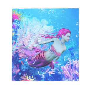 Mermaid Notepad