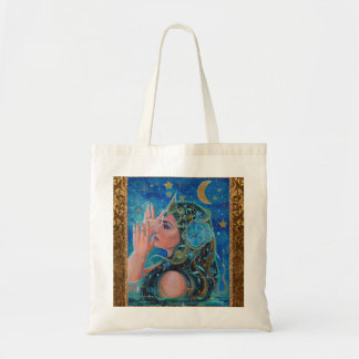 Mermaid ocean art by Renee Lavoie Tote Bag