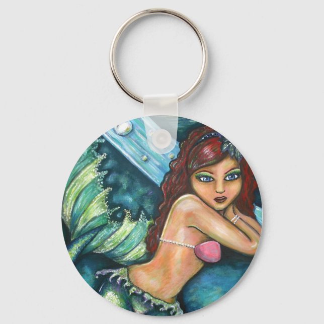 Mermaid of desire keychain (Front)