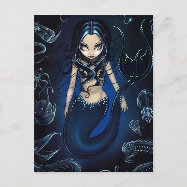 "Mermaid of the Deep" Postcard (Front)