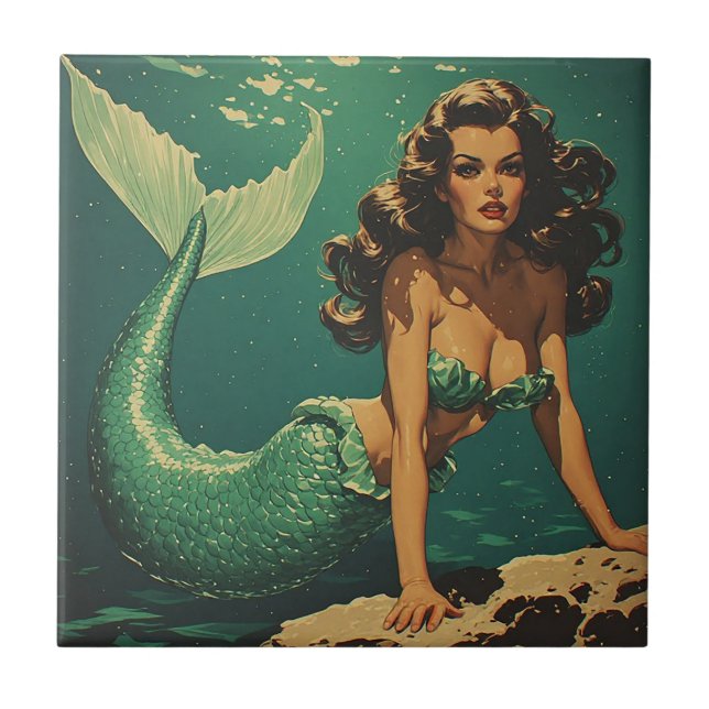 Mermaid of the Deep Tile (Front)