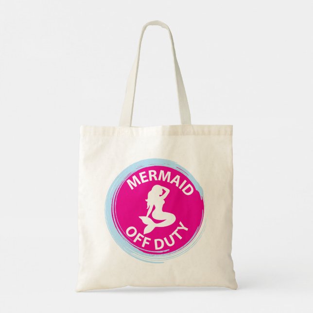 Mermaid Off Duty Tote Bag (Back)