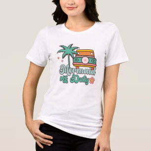 Mermaid Off Duty Tri-Blend Shirt