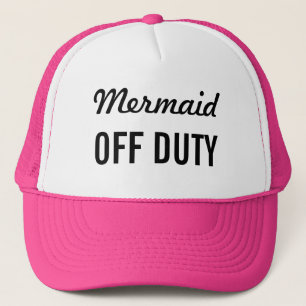 Mermaid Off Duty Trucker Hat