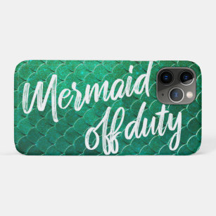 Mermaid Off Duty Turquoise Tail Scales Case-Mate iPhone Case