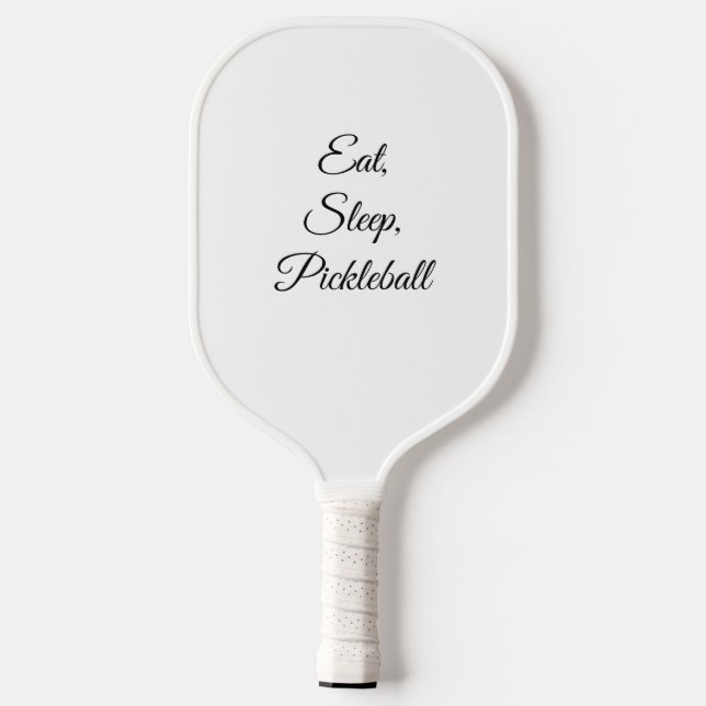 Mermaid On Boat Dock Pickleball Paddle (Back)