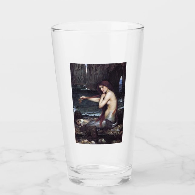 Mermaid on the Beach Glass (Front)