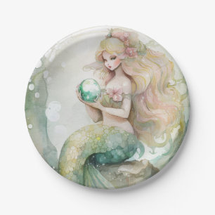 Mermaid Paper Plate