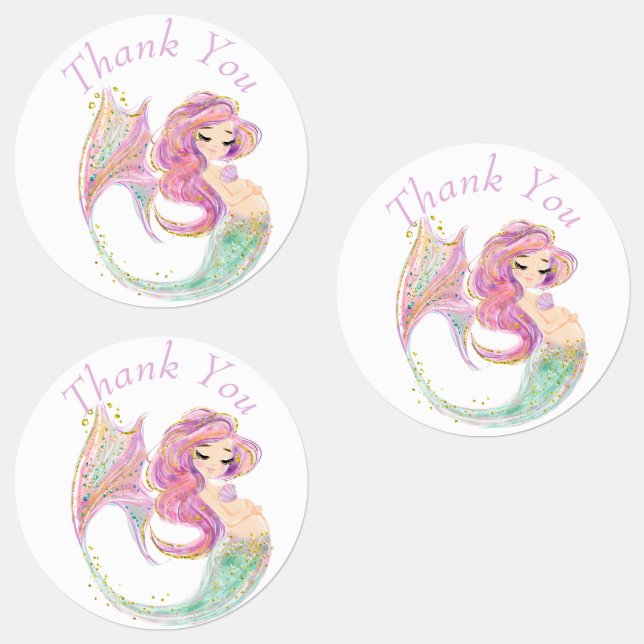 Mermaid Party Baby Shower Mother  (Group)