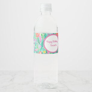Mermaid Party Food and Beverage Label Set