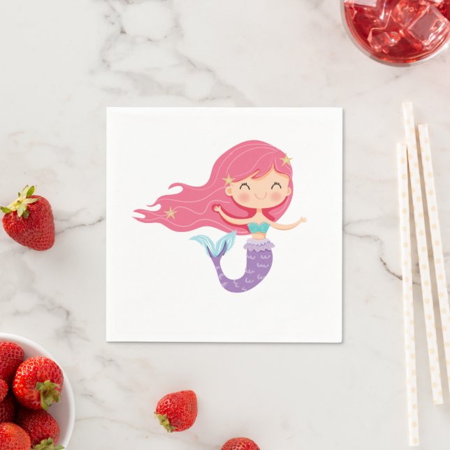 Mermaid Party  Napkins (Insitu)