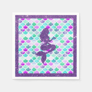 Mermaid Party Paper Napkin