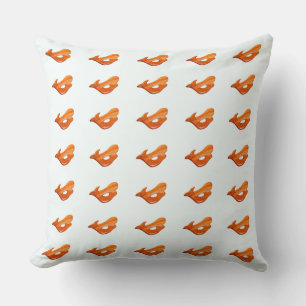 mermaid pattern pillow
