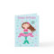 Mermaid Personalized Age & Name Birthday Card
