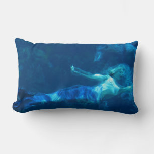 Mermaid Picture Throw Pillows