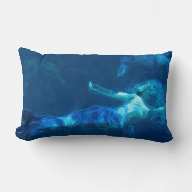 Mermaid Picture Throw Pillows (Front)