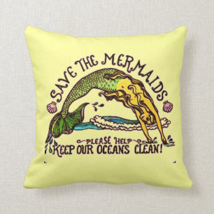 mermaid pillow