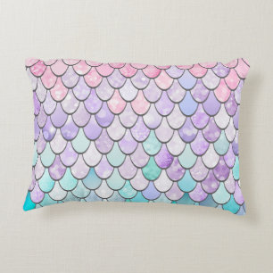 Mermaid Pillow, Cushion, Throw Pillow