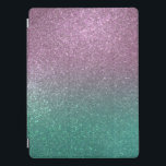 Mermaid Pink Green Sparkly Glitter Ombre iPad Pro Cover<br><div class="desc">his elegant and chic print is perfect for the trendy girly girl. It depicts a faux printed sparkly mermaid pink and green glitter ombre gradient. It's girly, pretty, glamourous, cute, and cool. ***IMPORTANT DESIGN NOTE: For any custom design request such as matching product requests, colour changes, placement changes, or any...</div>