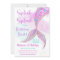 Mermaid Pink Purple Birthday