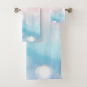 Mermaid Pool Bokeh Glam 1 Bath Towel Set