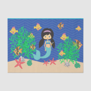 Mermaid Pool Party Tissue Paper