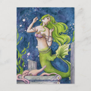 Mermaid Postcard