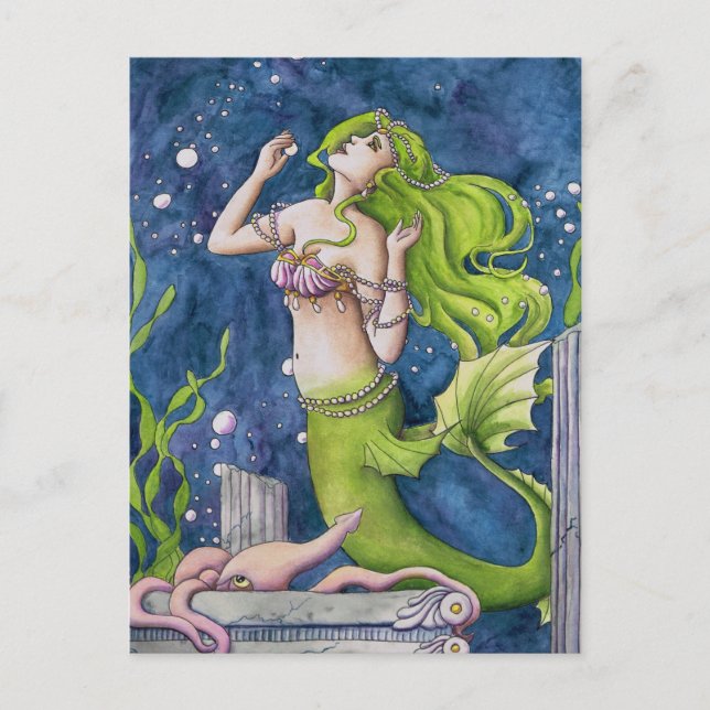 Mermaid Postcard (Front)