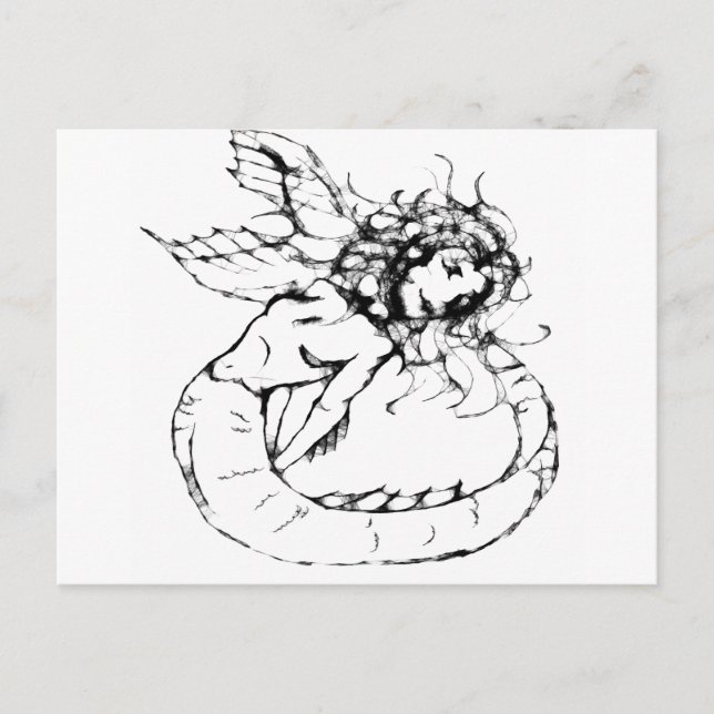Mermaid Postcard (Front)
