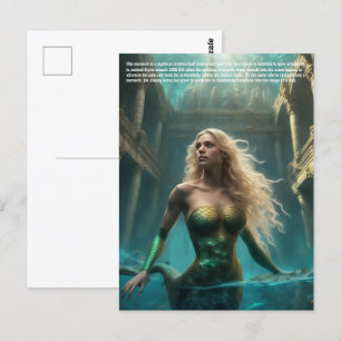 Mermaid Postcard