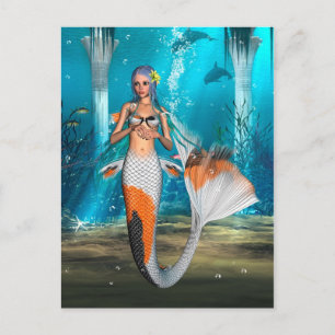 Mermaid Postcard