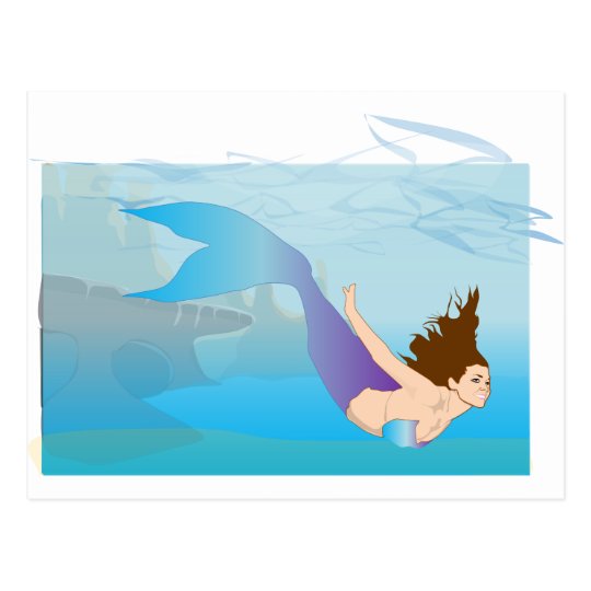 Mermaid Postcard
