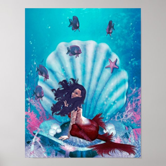 mermaid poster (Front)