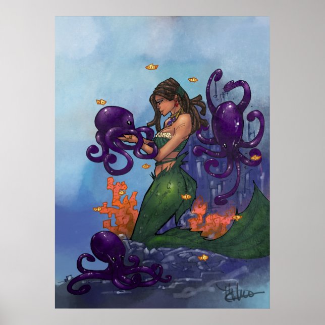 mermaid poster (Front)